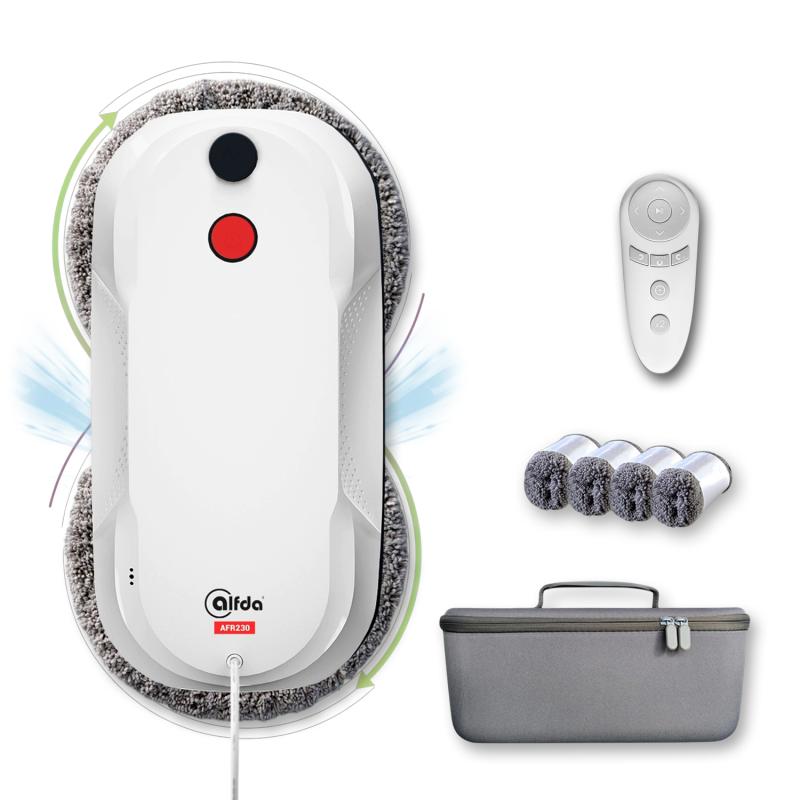 alfda AFR230 Fensterputzroboter inkl. 8 Mopps.